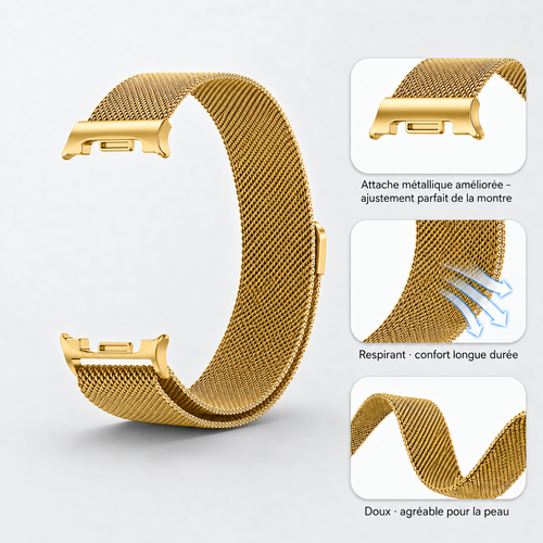 Bracelets pour montre connectée – Silicone et Milanais